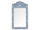 Yami Inlay Mirror - Blue