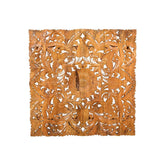 Antique Wall Penal Natural - Furniture Castle