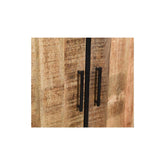 Antonio Wardrobe Natural - L100 X W40 X H180 - Furniture Castle