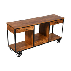 Meadows 3 Drawer Tv Cabinet - Furniture Castle