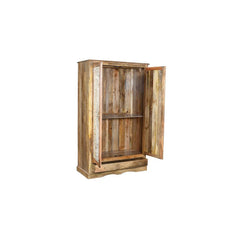 Mehraab Wardrobe - L120 X W55 X H200 - Furniture Castle