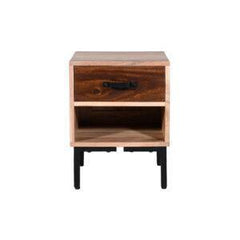 Rattan Bedside 1 Drawer - Furniture Castle