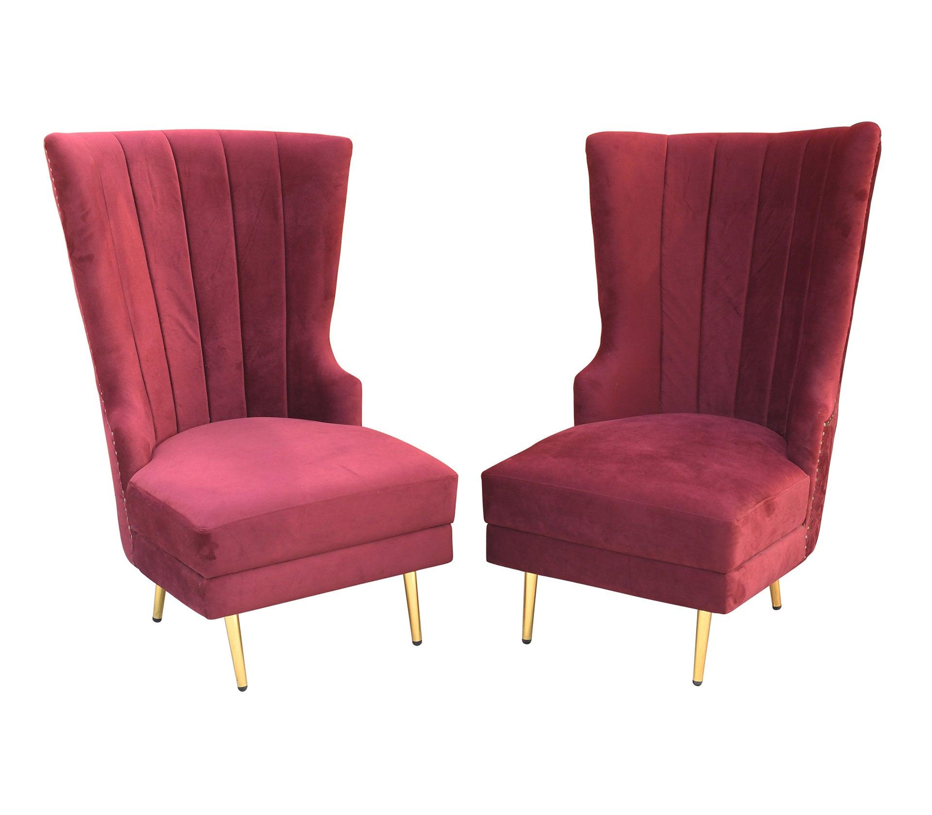 Royalson King Chair Set of 2 - Furniture Castle