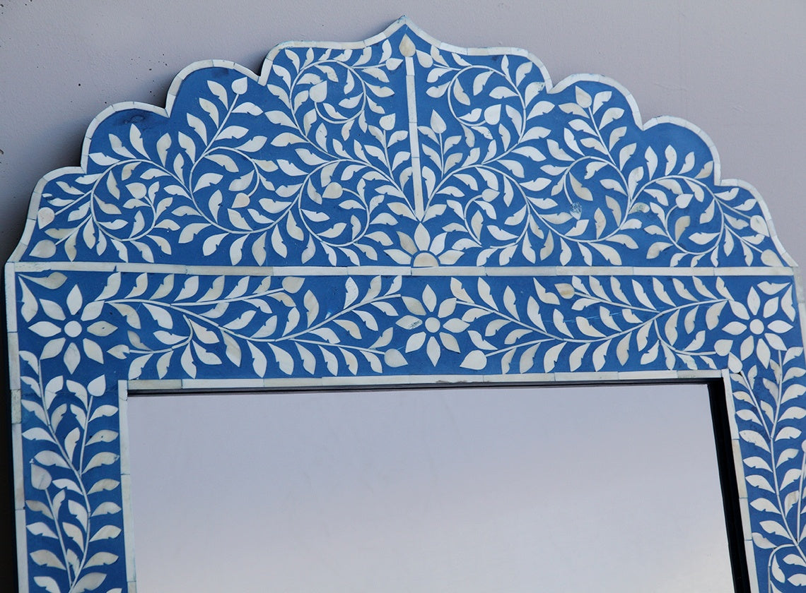 Yami Inlay Mirror - Blue