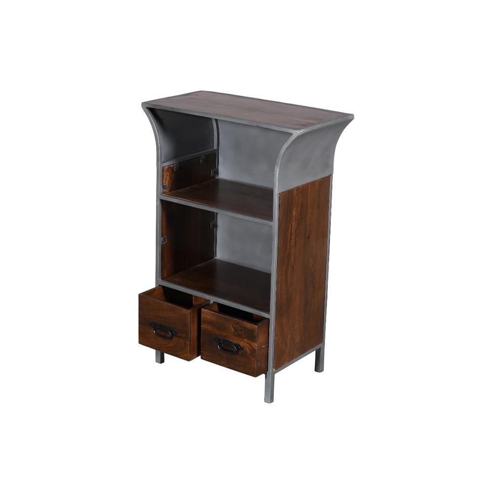 Alpine 2 Drawer Bookself - Furniture Castle