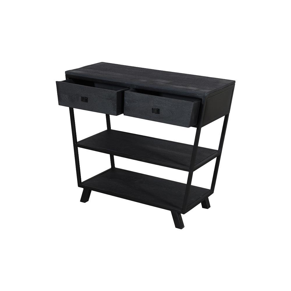 Alpine 2 Drawer Console Table - Furniture Castle