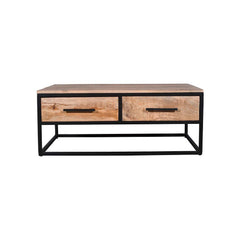 Antonio Coffee Table Natural - L100 X W60 X H40 - Furniture Castle