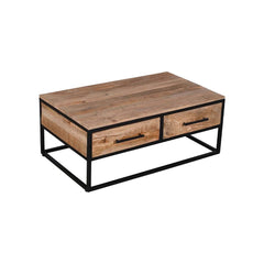 Antonio Coffee Table Natural - L100 X W60 X H40 - Furniture Castle