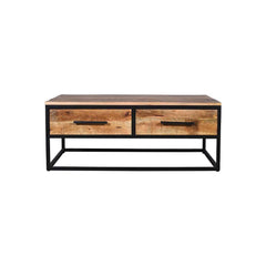 Antonio Coffee Table Natural - L100 X W60 X H40 - Furniture Castle