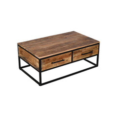 Antonio Coffee Table Natural - L100 X W60 X H40 - Furniture Castle