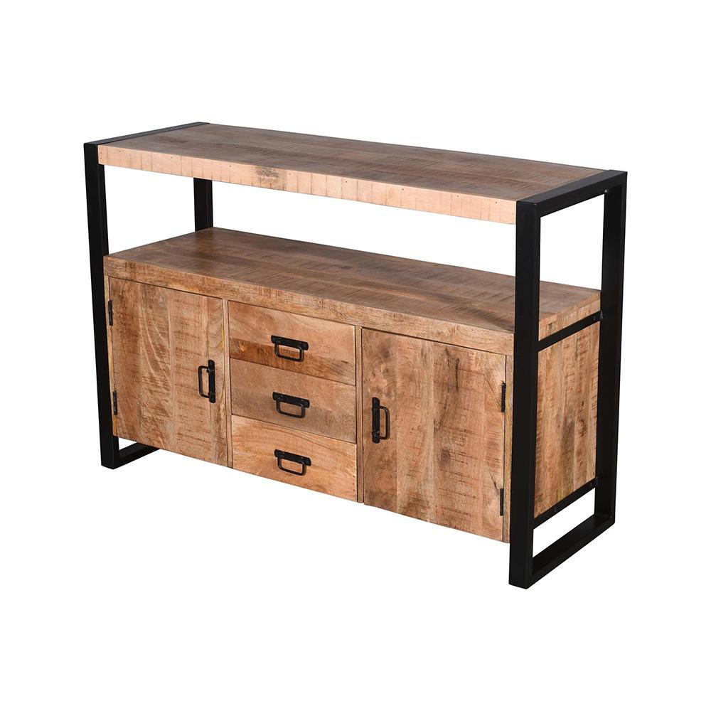 Antonio Sideboard (2 Door + 3 Drawers) - L135 X W45 X H90 - Furniture Castle