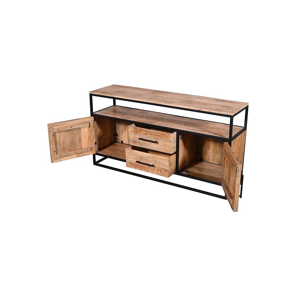 Antonio Sideboard Natural - L150 X W40 X H79 - Furniture Castle