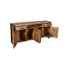 Antonio Sideboard With 4 Door 2 Drawer - L200 X W45 X H90 - Furniture Castle