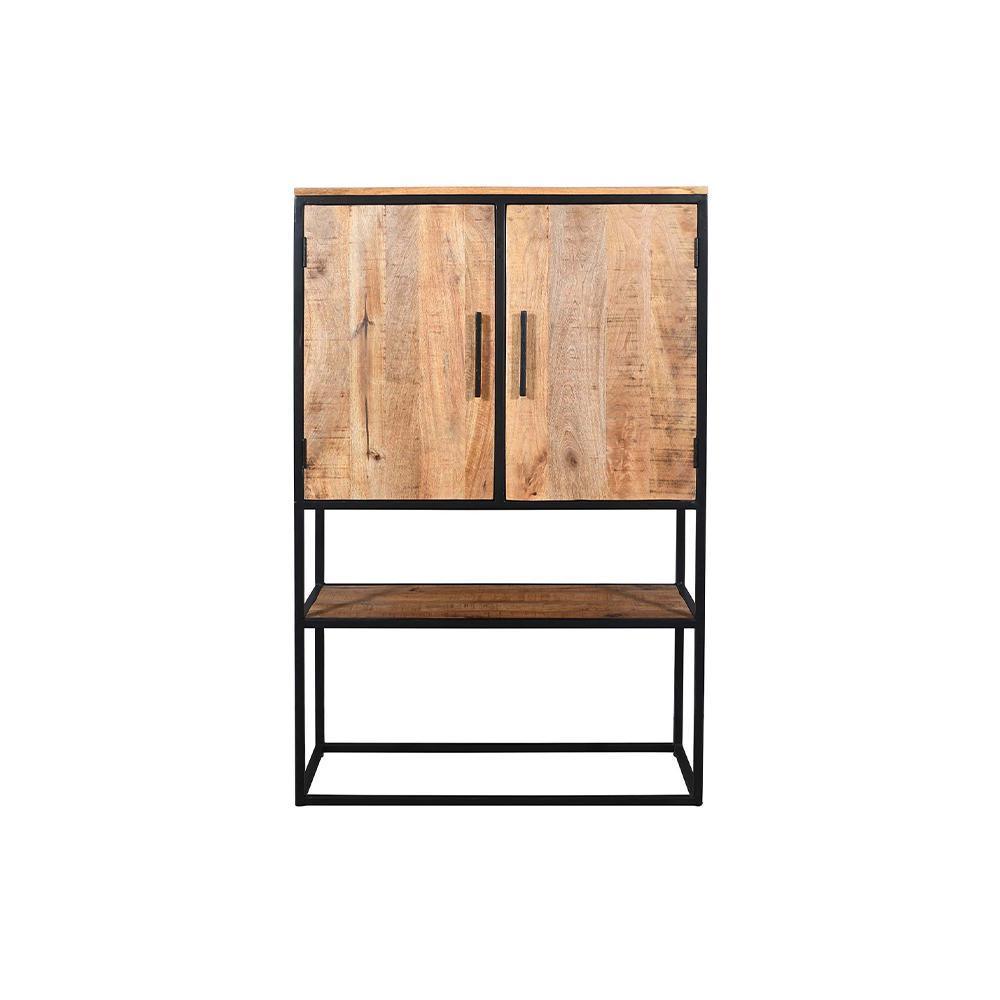 Antonio Wall Cupboard Natural - L143 X W40 X H90 - Furniture Castle