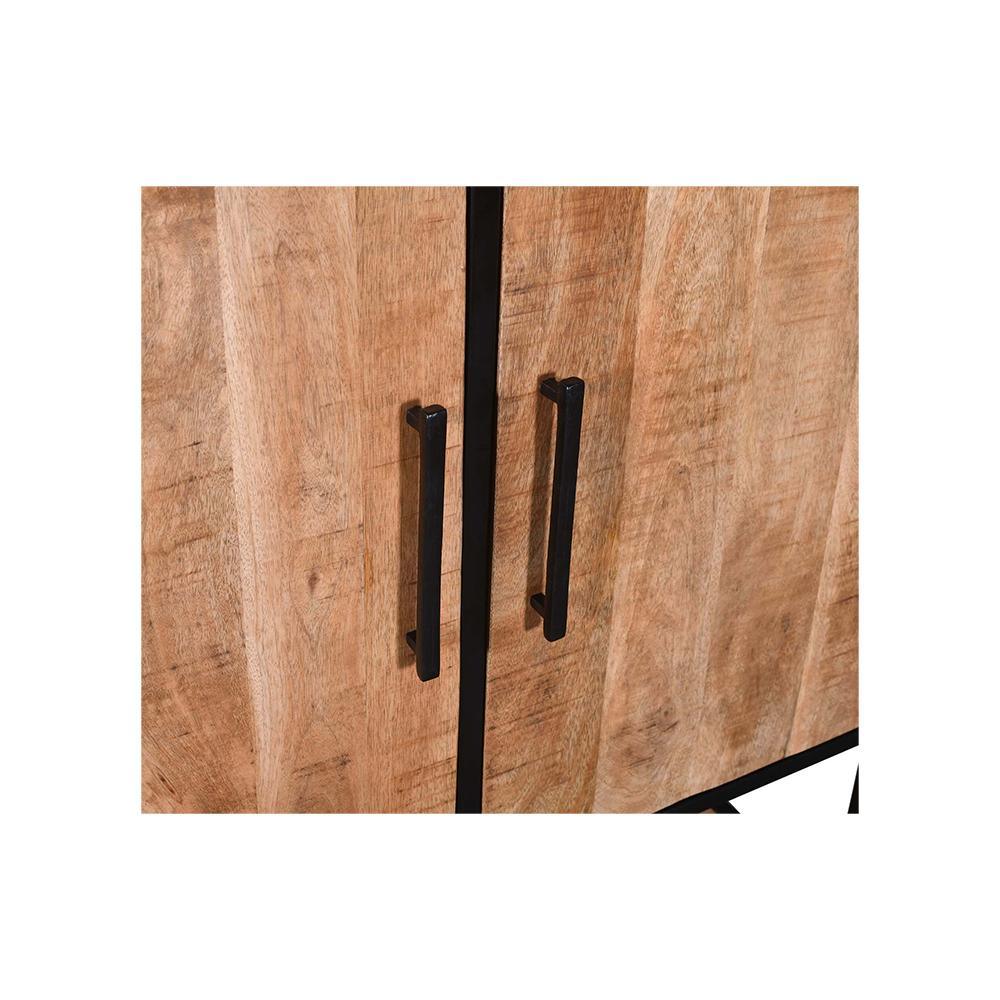 Antonio Wall Cupboard Natural - L143 X W40 X H90 - Furniture Castle