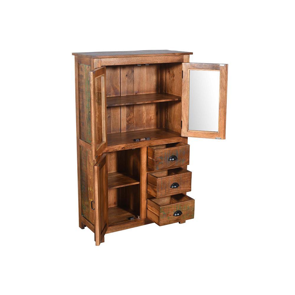 Artiss Small Cabinet - L90 X W40 X H150 - Furniture Castle