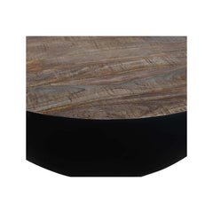 Drumster Coffee Table Natural - L90 X W90 X H38 - Furniture Castle