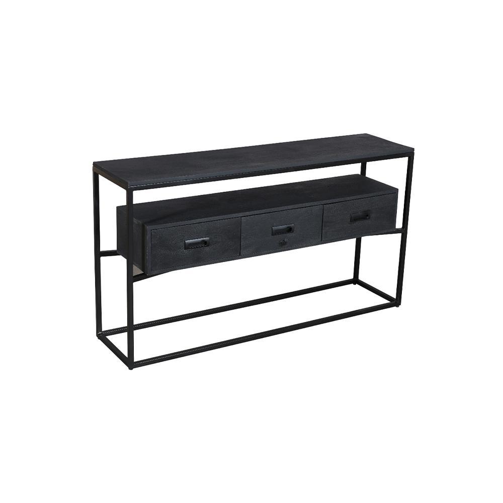 Jessica Console Table 3 Drawer - Furniture Castle