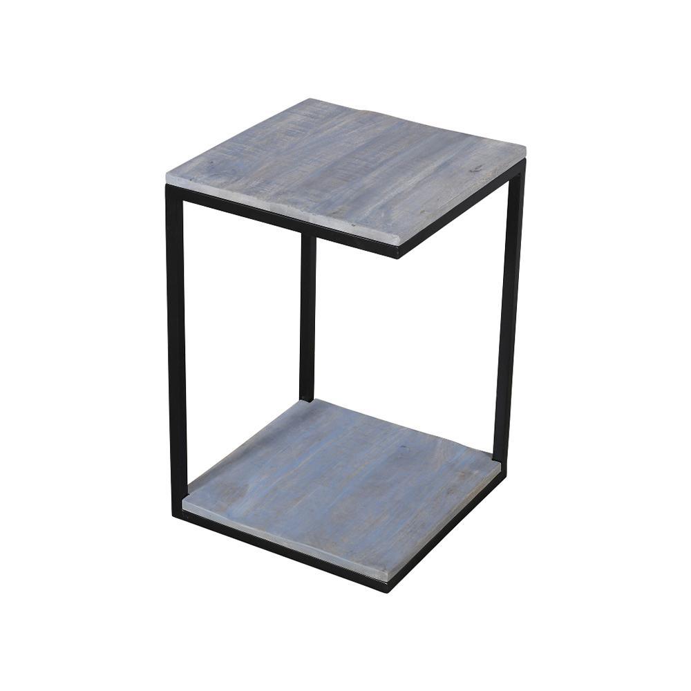 Julian Side Table 3 Legs Black - Furniture Castle