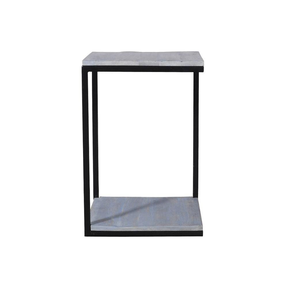 Julian Side Table 3 Legs Black - Furniture Castle