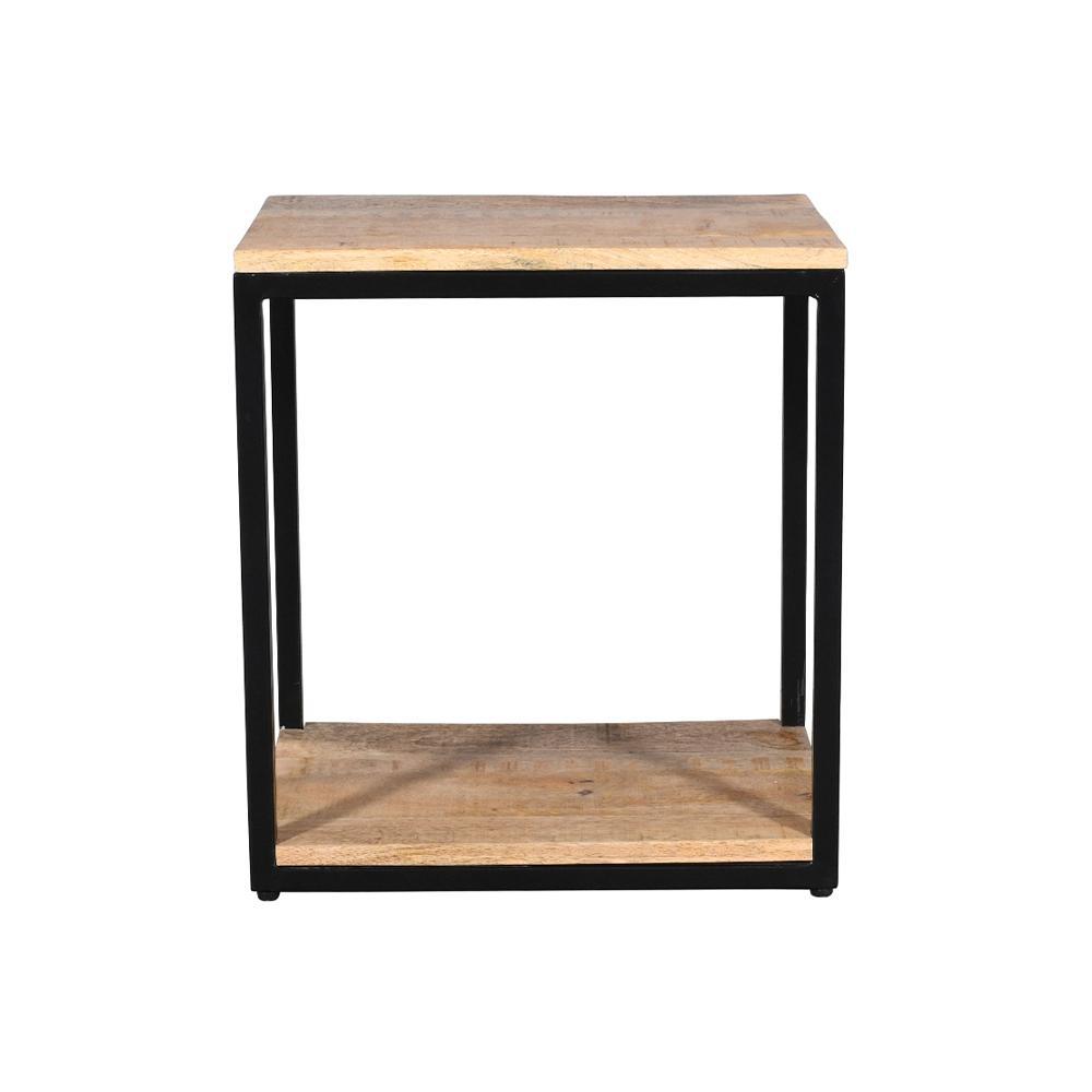 Julian Side Table 4 Legs Black - Furniture Castle