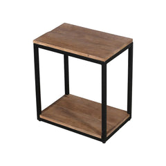 Julian Side Table 4 Legs Black - Furniture Castle