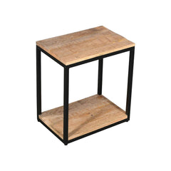 Julian Side Table 4 Legs Black - Furniture Castle