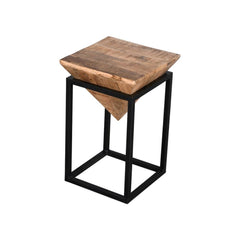 Julian Side Table Pyramid - Furniture Castle