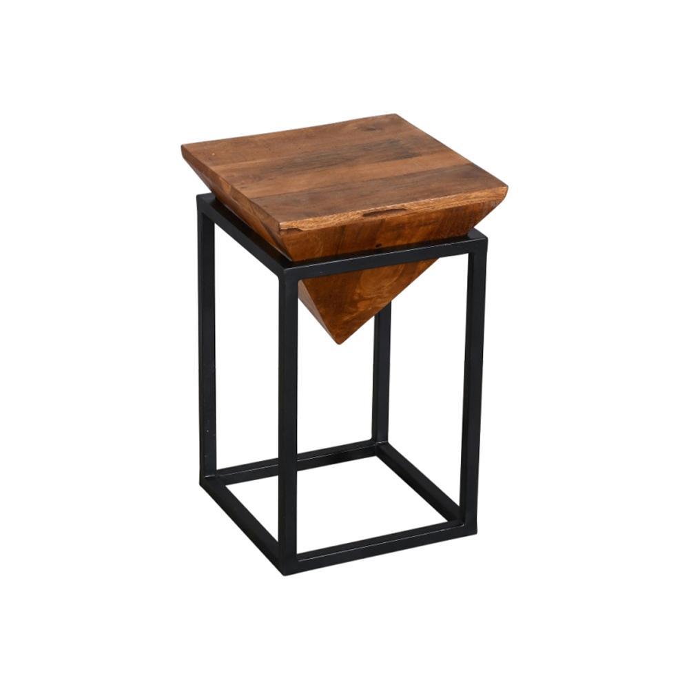 Julian Side Table Pyramid - Furniture Castle