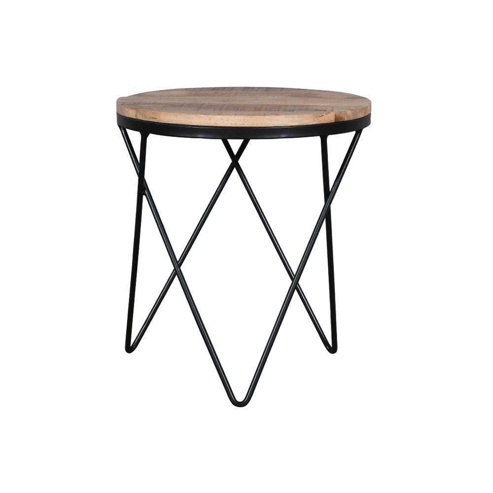 Julian Side Table Round - Furniture Castle