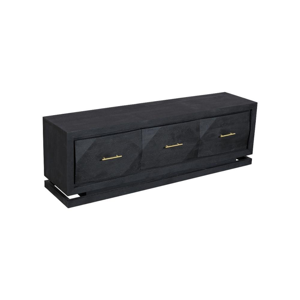 Kabira 3 Drawer Tv Cabinet 3D - Furniture Castle