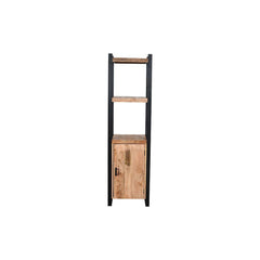 Meadows 1 Door Bookshelf - L55 X W40 X H200 - Furniture Castle