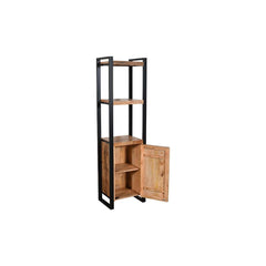 Meadows 1 Door Bookshelf - L55 X W40 X H200 - Furniture Castle