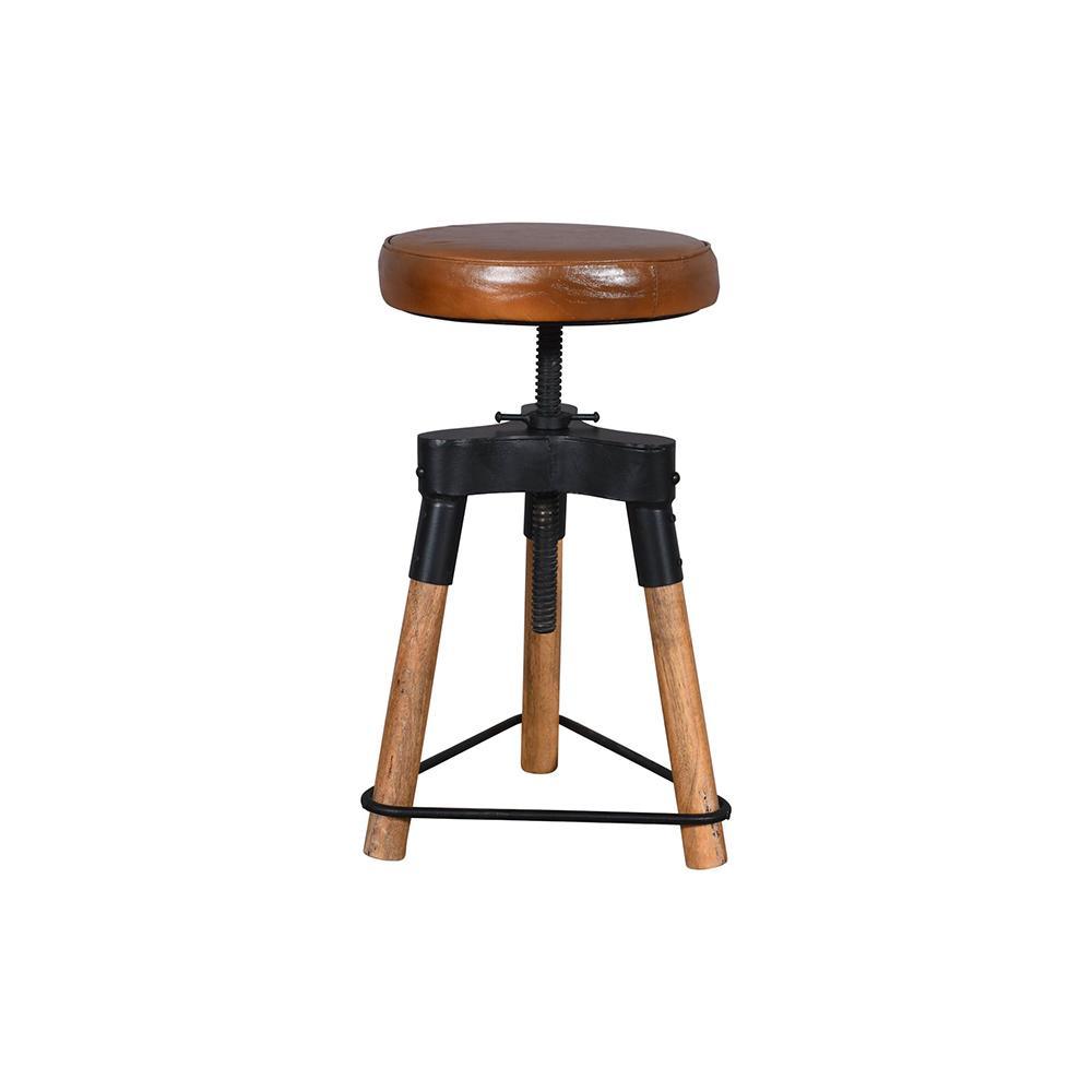 Meadows Stool Straight Legs - L30 X W30 X H45 - Furniture Castle