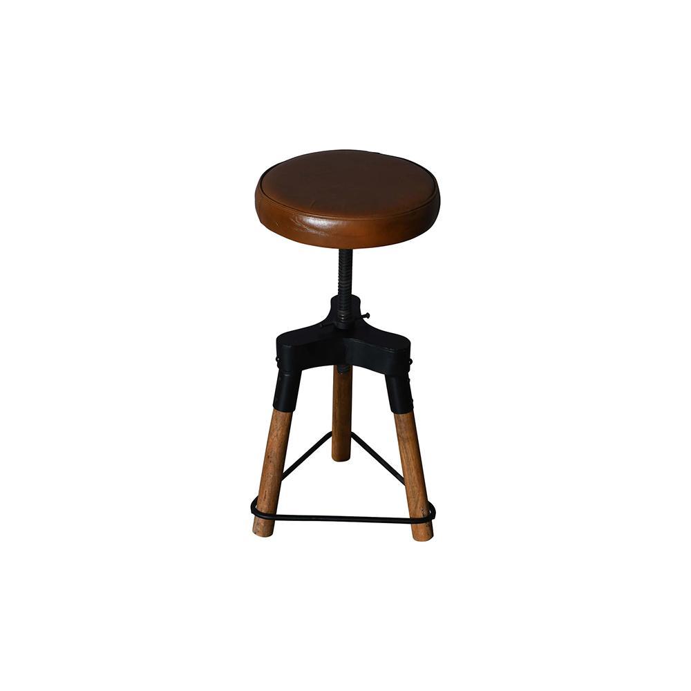 Meadows Stool Straight Legs - L30 X W30 X H45 - Furniture Castle