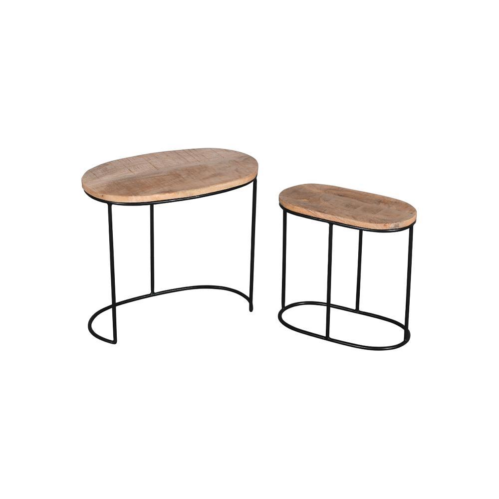 Romeo Table Round Black & Gold - Furniture Castle