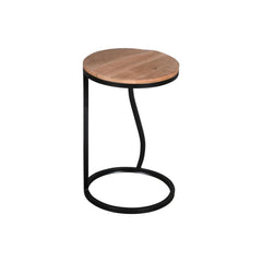 Romeo Table Round Black - Furniture Castle