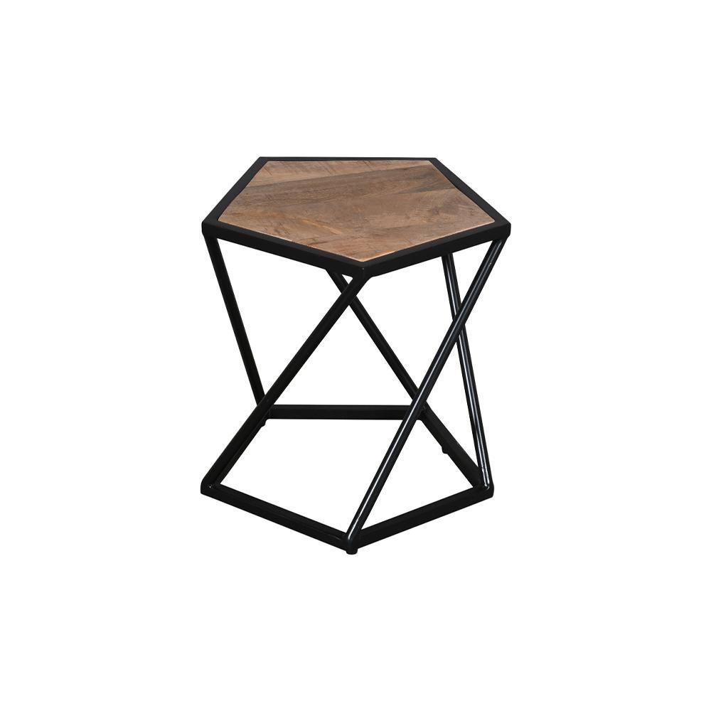 Tamara Side Table Pentagon - Furniture Castle